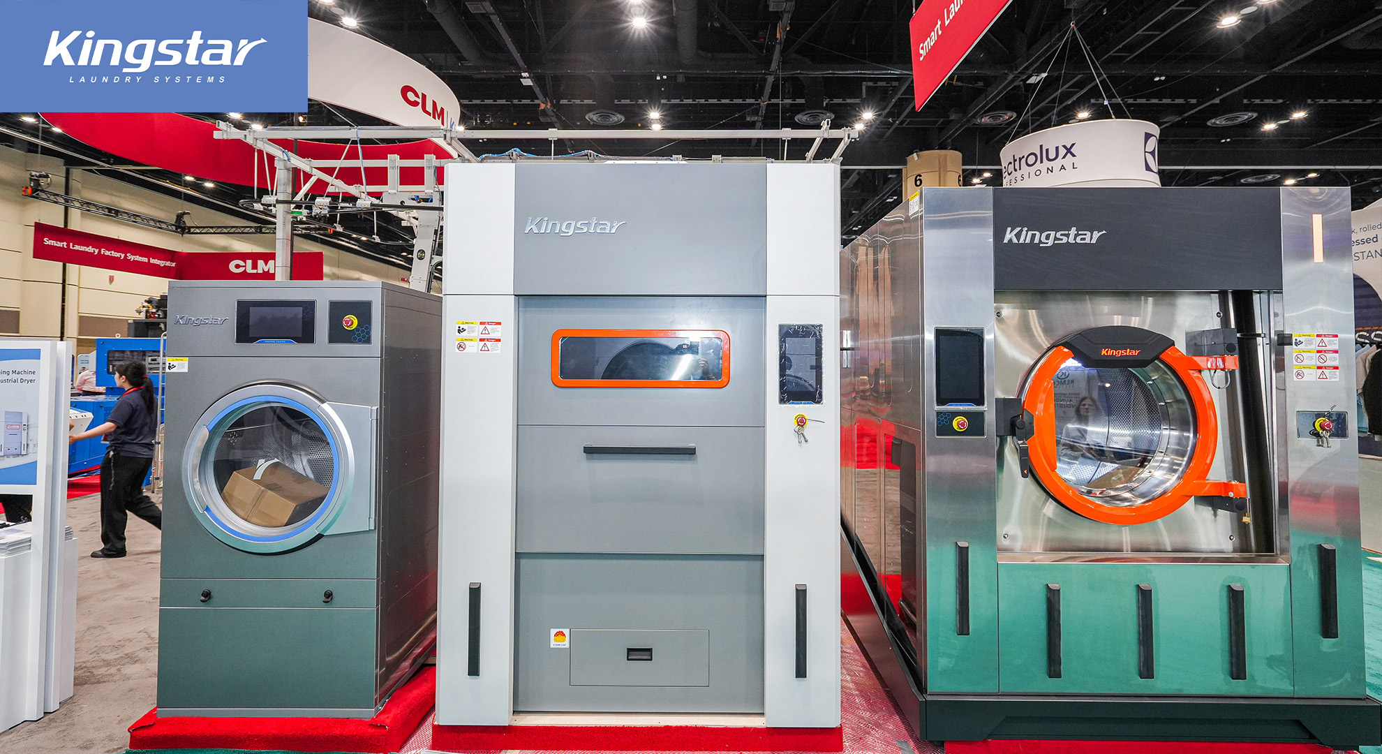 Peralatan Dobi Kingstar Menceriakan pertunjukan Bersih 2025 dengan Teknologi Inovatif